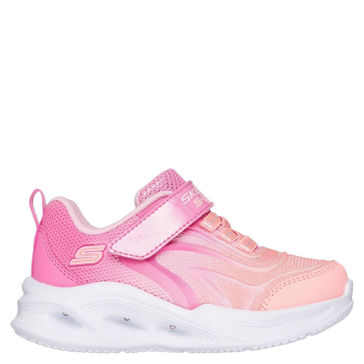 SKECHERS - Tenis moda Skechers Lights Sola Glow Niña con Velcro