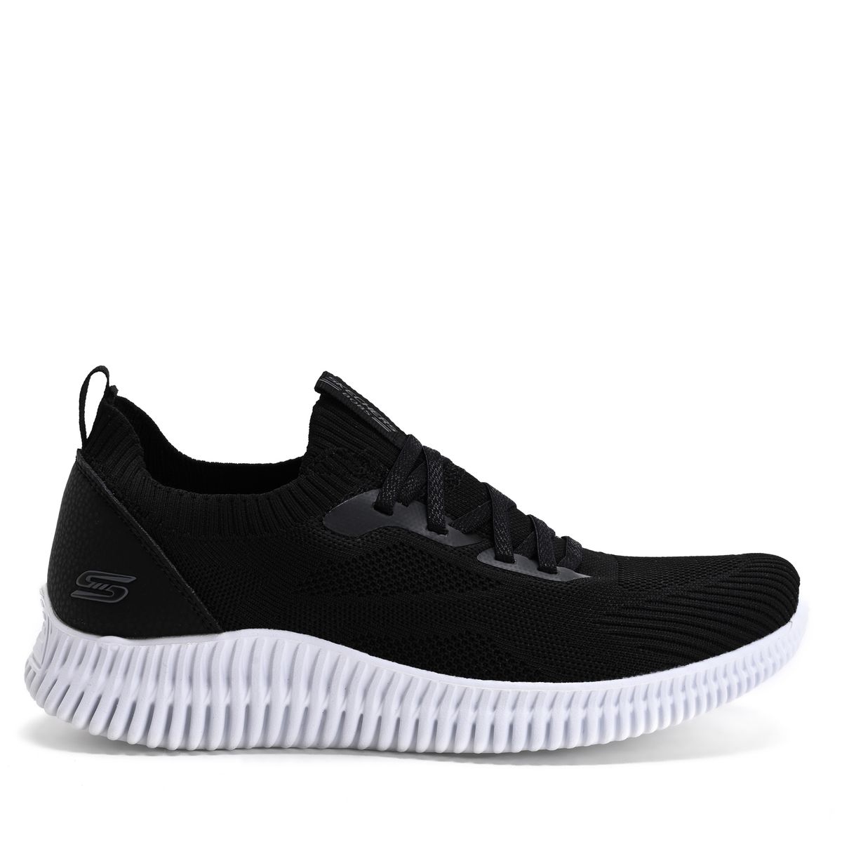 SKECHERS - Tenis Skechers Moda Bobs Geo Lite Divine Mujer Negros