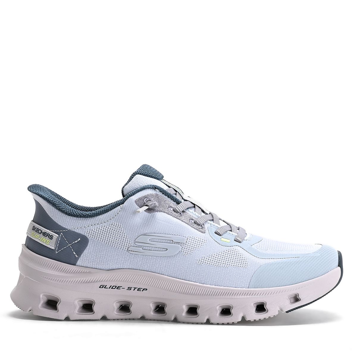 SKECHERS - Tenis Skechers Slip Ins Moda Glide Step Pro Pure Mujer