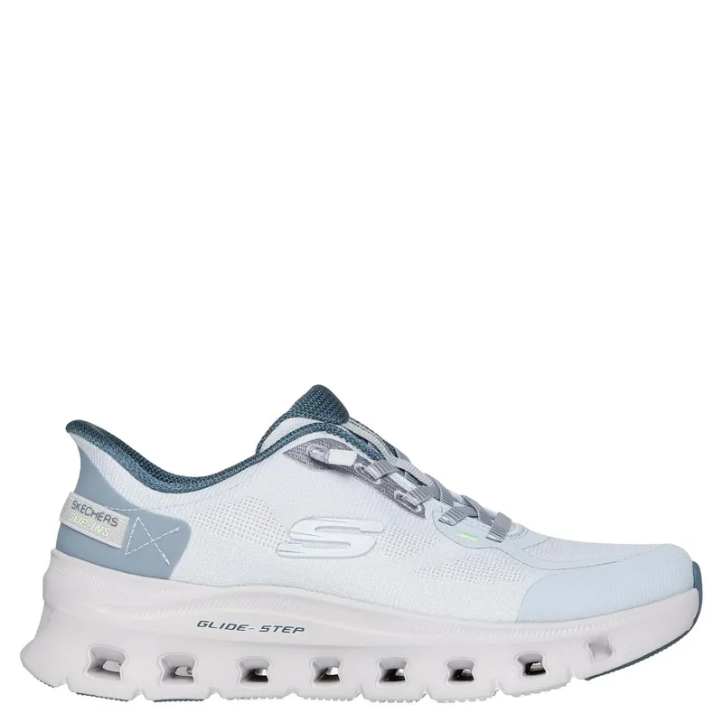 SKECHERS - Tenis Skechers Slip Ins Moda Glide Step Pro Pure Mujer