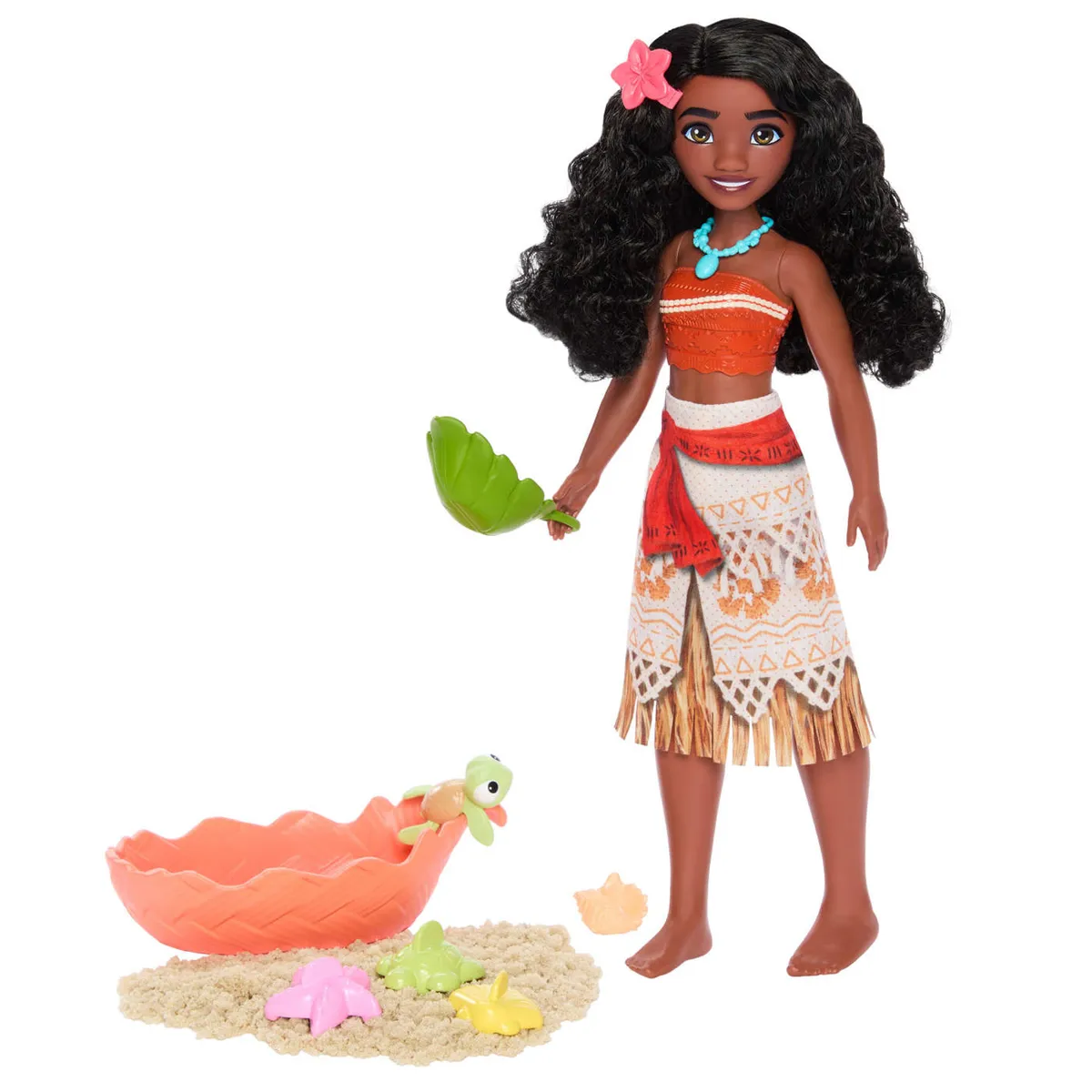 DISNEY PRINCESS - Juguete didáctico Disney Princess  :Moana con Tortuga Bebé