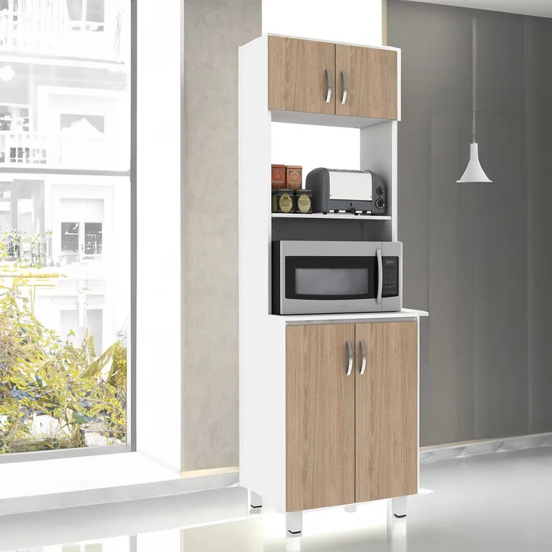 BERTOLINI - Alacena Despensa Porta Microondas En MDP