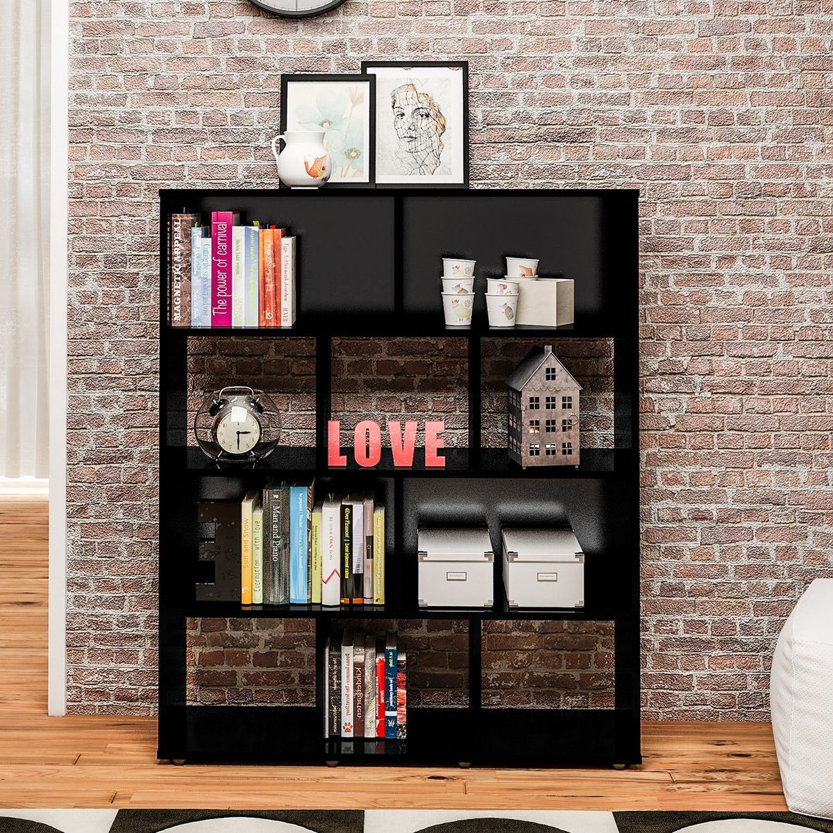 BERTOLINI - Biblioteca Estantería Librero en MDP  10 nichos