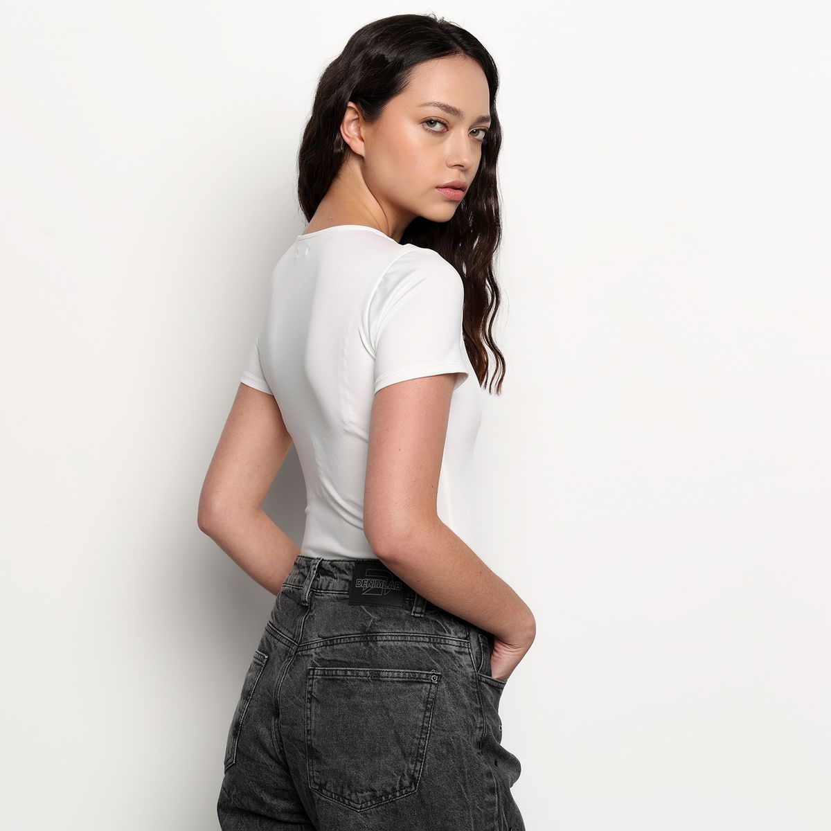 DENIMLAB - Body Mujer Manga corta Denimlab