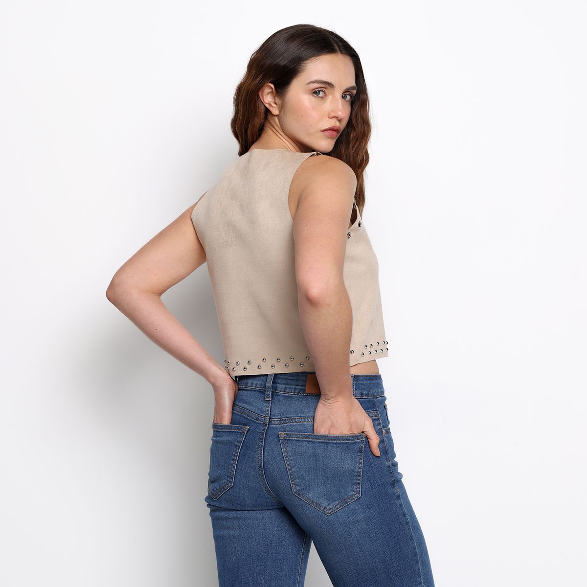 DENIMLAB - Top Mujer Sin mangas Denimlab
