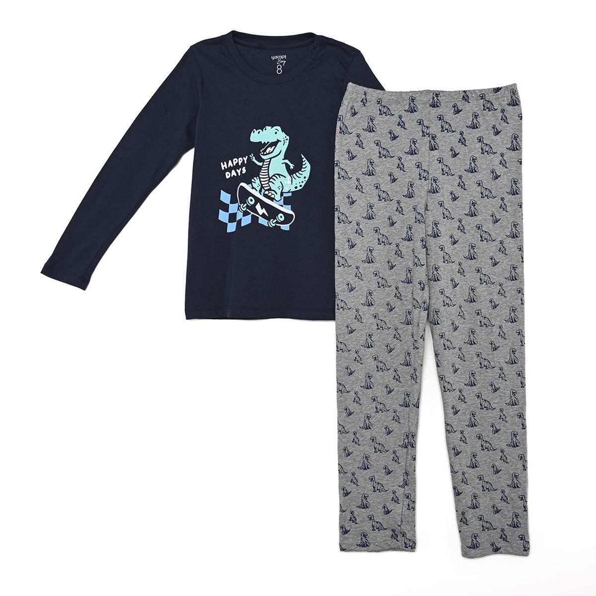 YAMP - Pijama para Niño 2 piezas con Estampado de Algodón Yamp