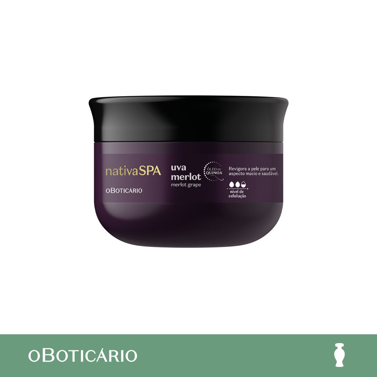 NATIVA SPA - Exfoliante Nativa Spa O Boticario Para Todo tipo de piel 200 gr 