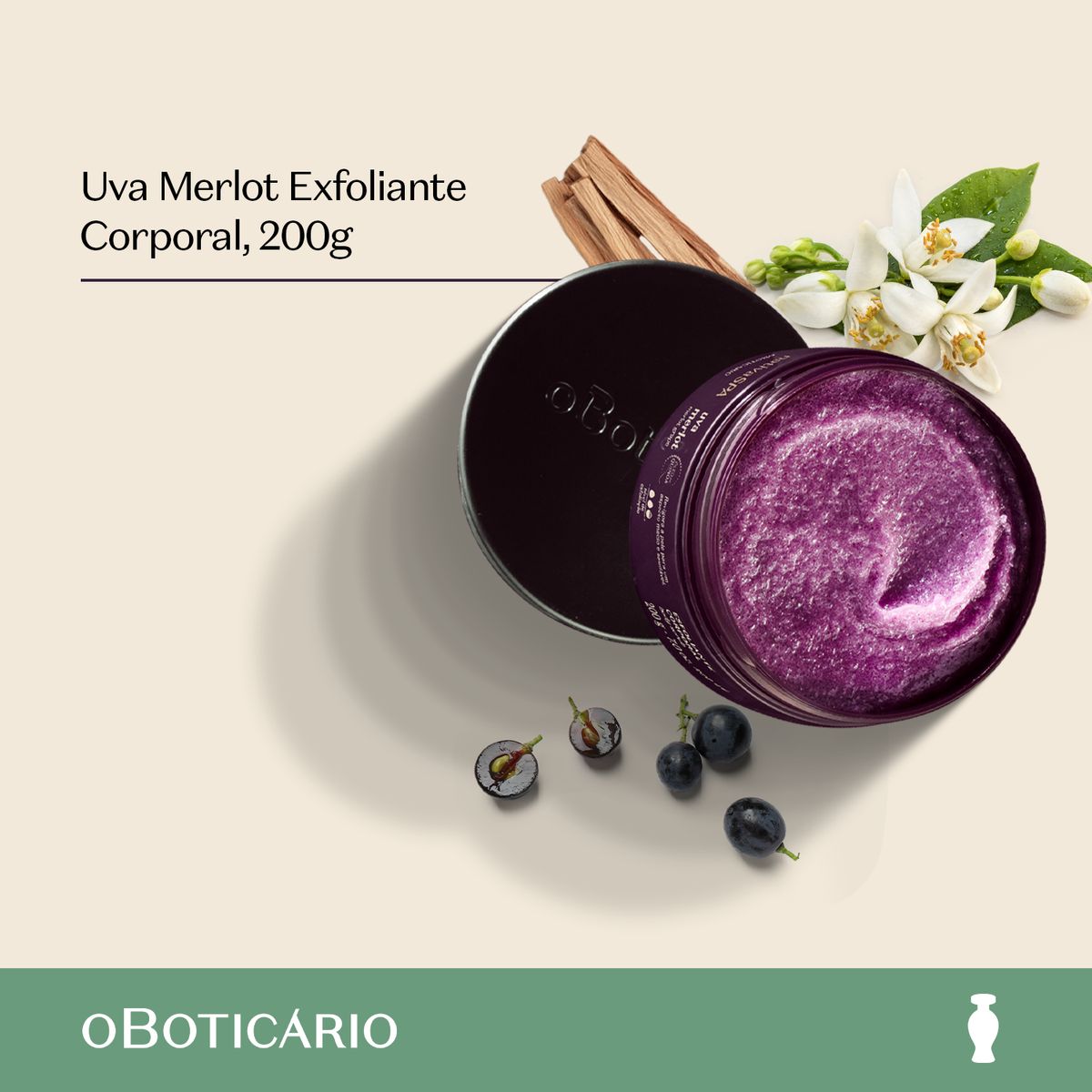 NATIVA SPA - Exfoliante Nativa Spa O Boticario Para Todo tipo de piel 200 gr 