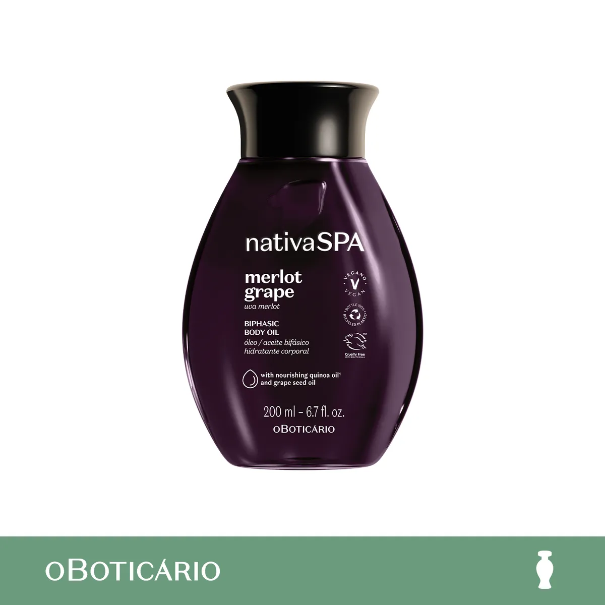 NATIVA SPA - Hidratante corporal Nativa Spa O Boticario Para Todo tipo de piel 200 ml 