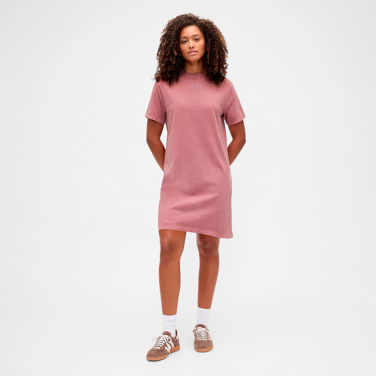 GAP - Vestido Medio para Mujer de Algodón GAP