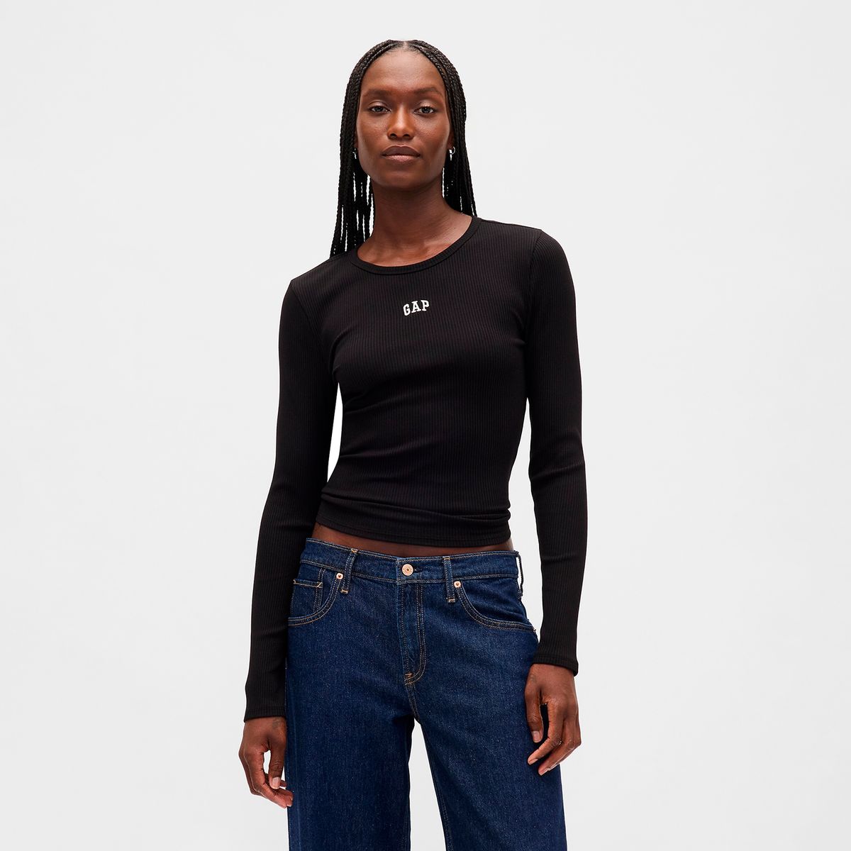 GAP - Camisa Mujer con Estampado Manga larga GAP