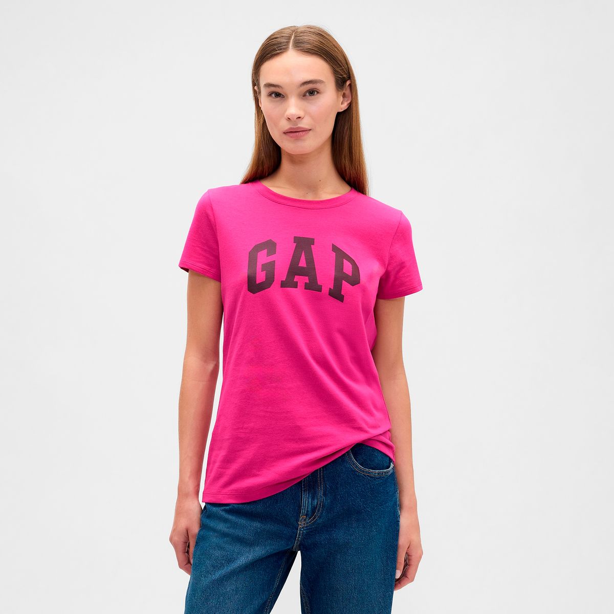 GAP - Camisa Mujer con Estampado Manga corta GAP