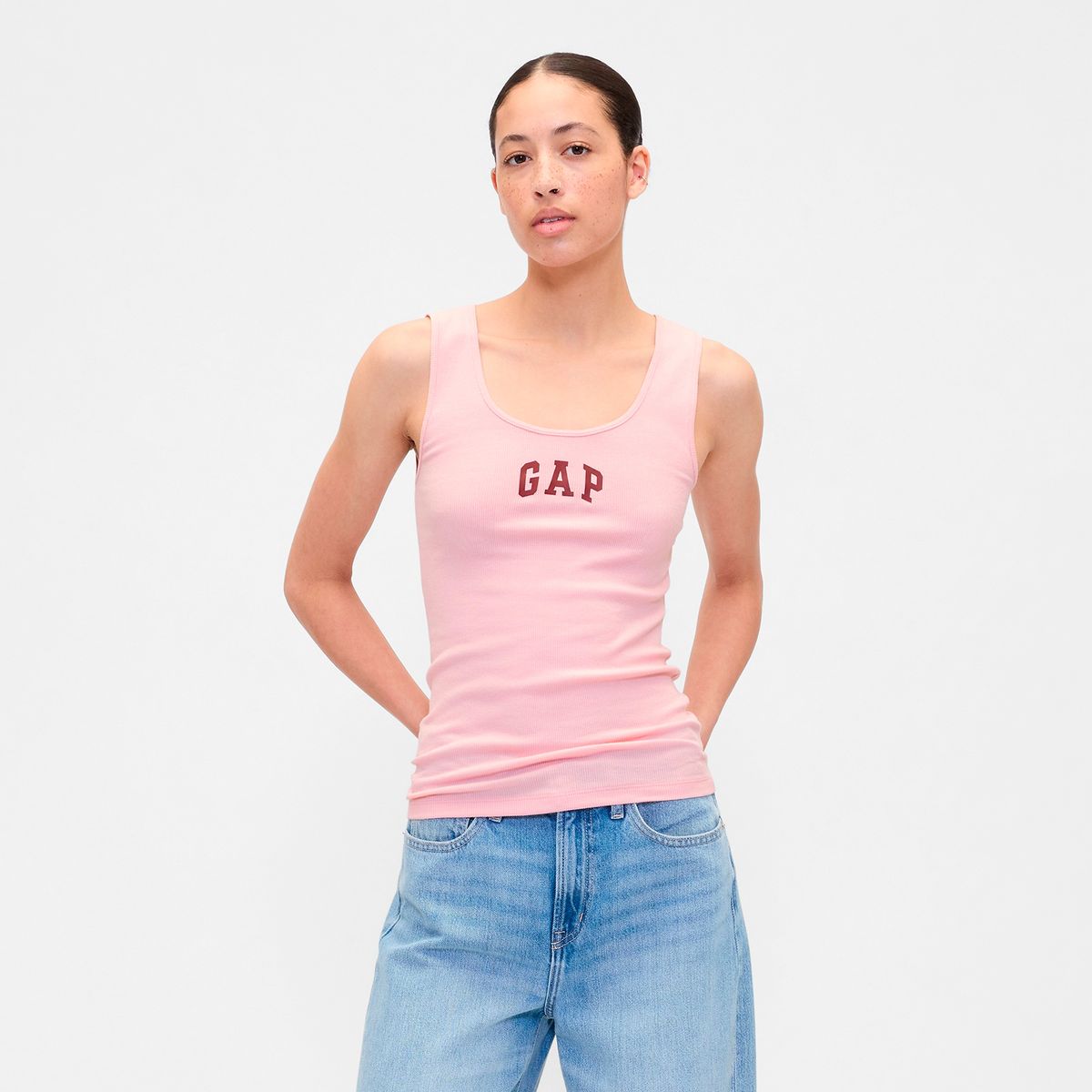 GAP - Camisa Mujer con Estampado Sin mangas GAP