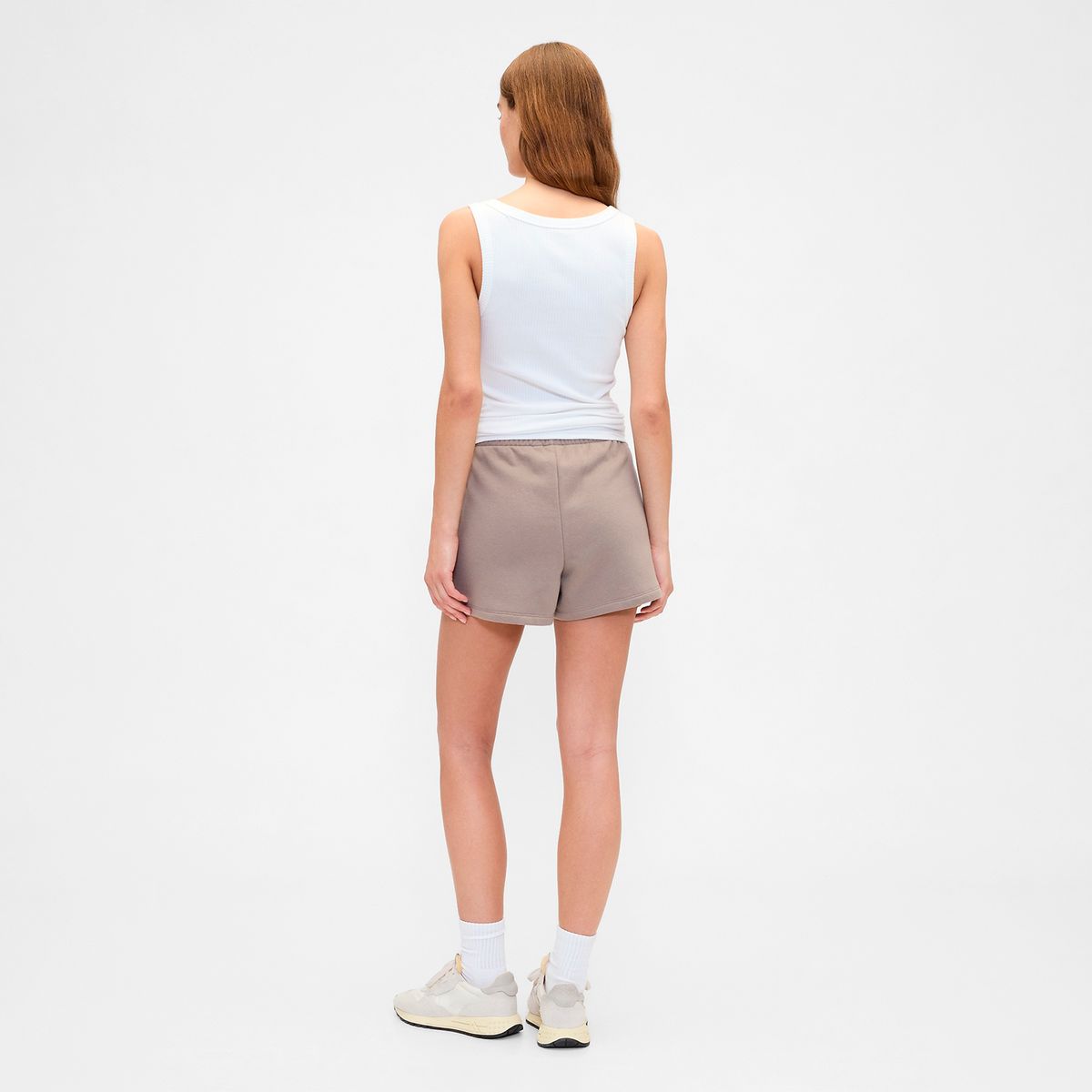 GAP - Short Mujer Tiro medio de Algodón GAP