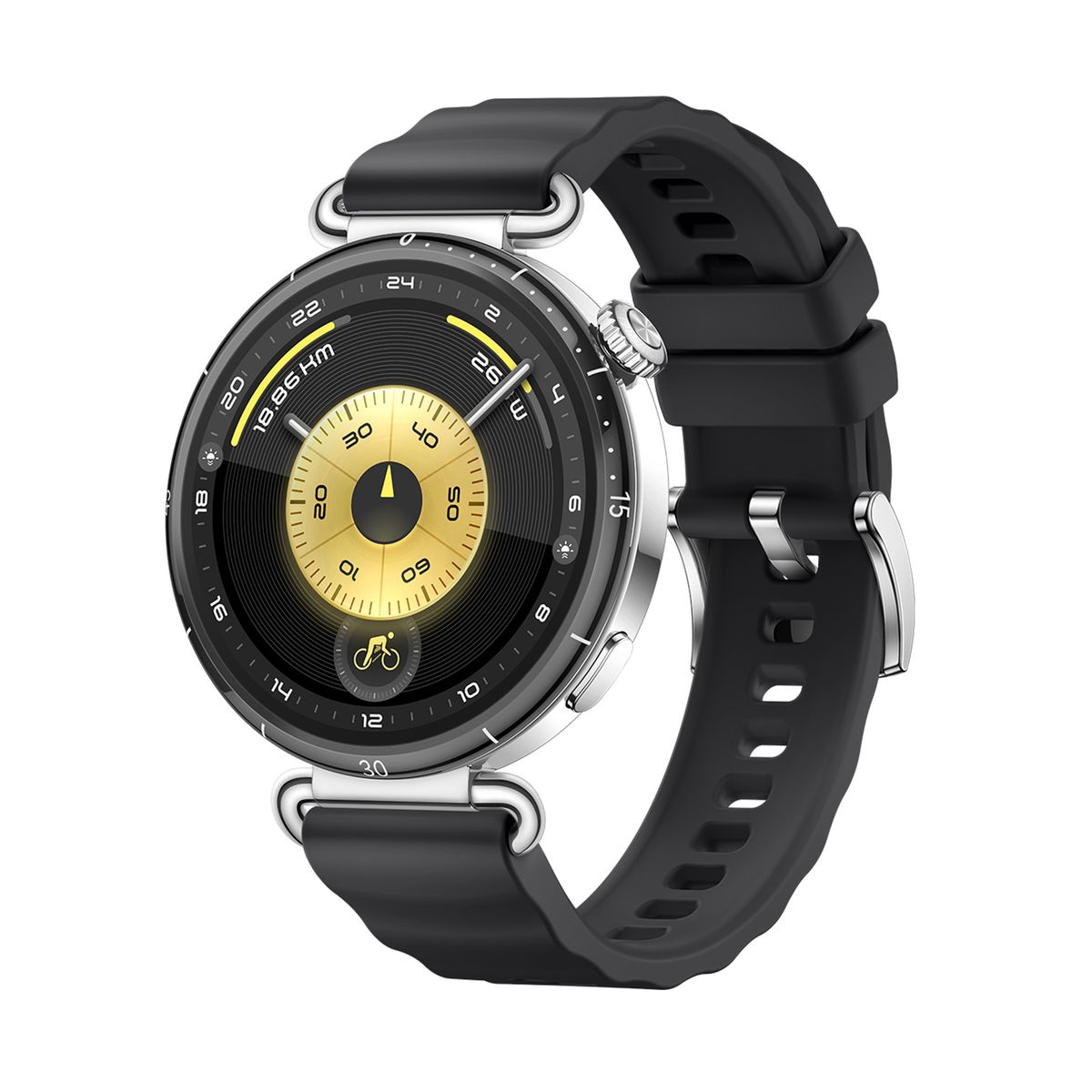 HUAWEI - Smartwatch HUAWEI  GT 6 41MM Negro | 5 ATM, IP68, IP69 resistencia al agua | pantalla AMOLED táctil a color | Correa de Fluoroerástomero + Audifonos Freebuds SE3 1,32 mm