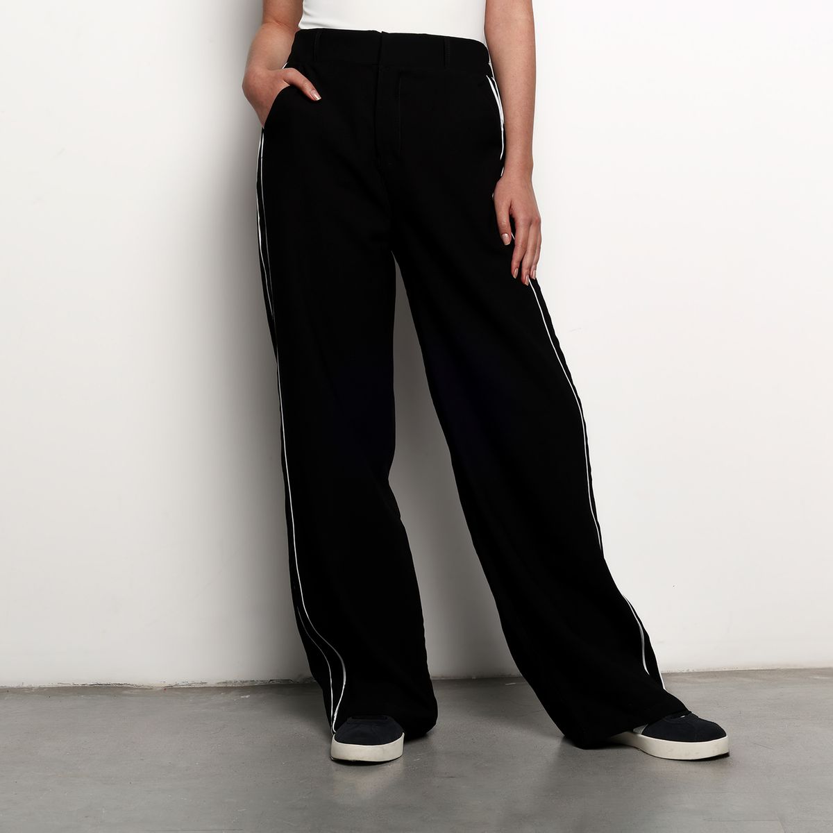 DENIMLAB - Pantalón Recto Mujer Tiro medio Denimlab