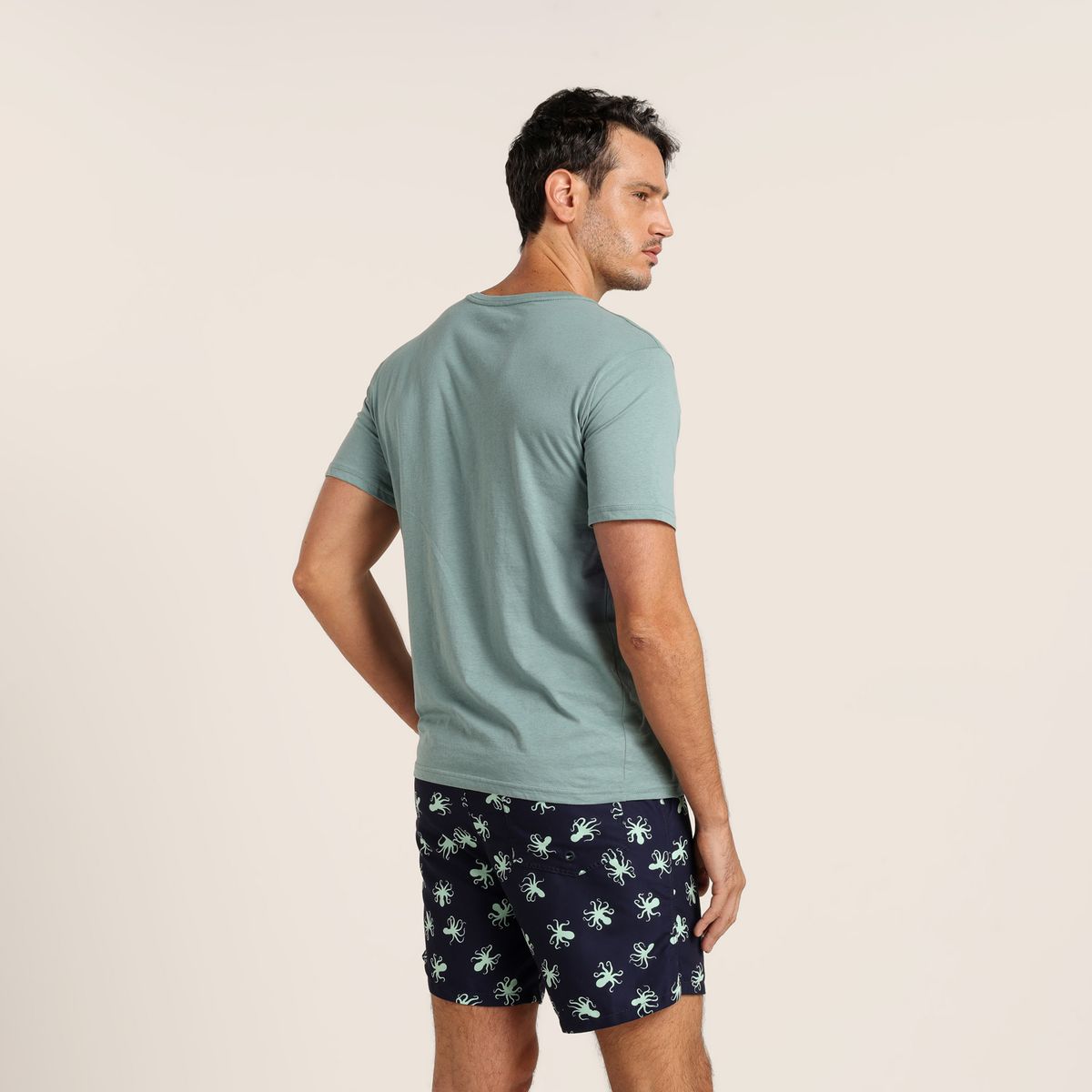 CASCAIS - Pantaloneta de baño Hombre con Estampado Cascais