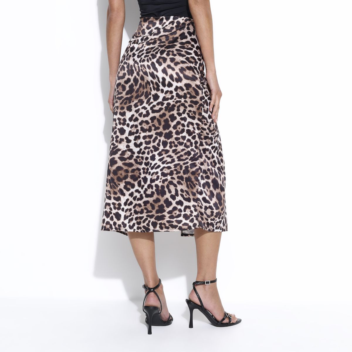 MOSSIMO - Falda Midi Mujer Mossimo