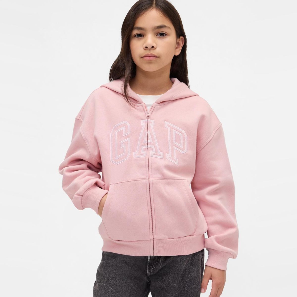 GAP - Saco Con capucha Para Niña con Logo de Algodón GAP