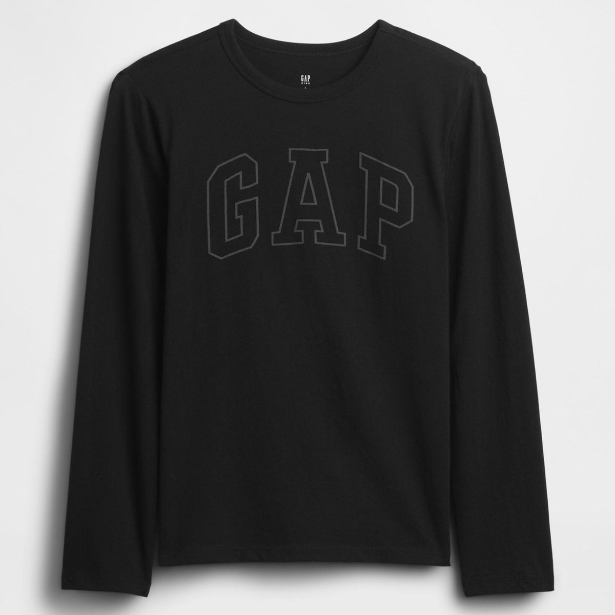 GAP - Camiseta Para Niño  con Logo Manga larga de Algodón GAP