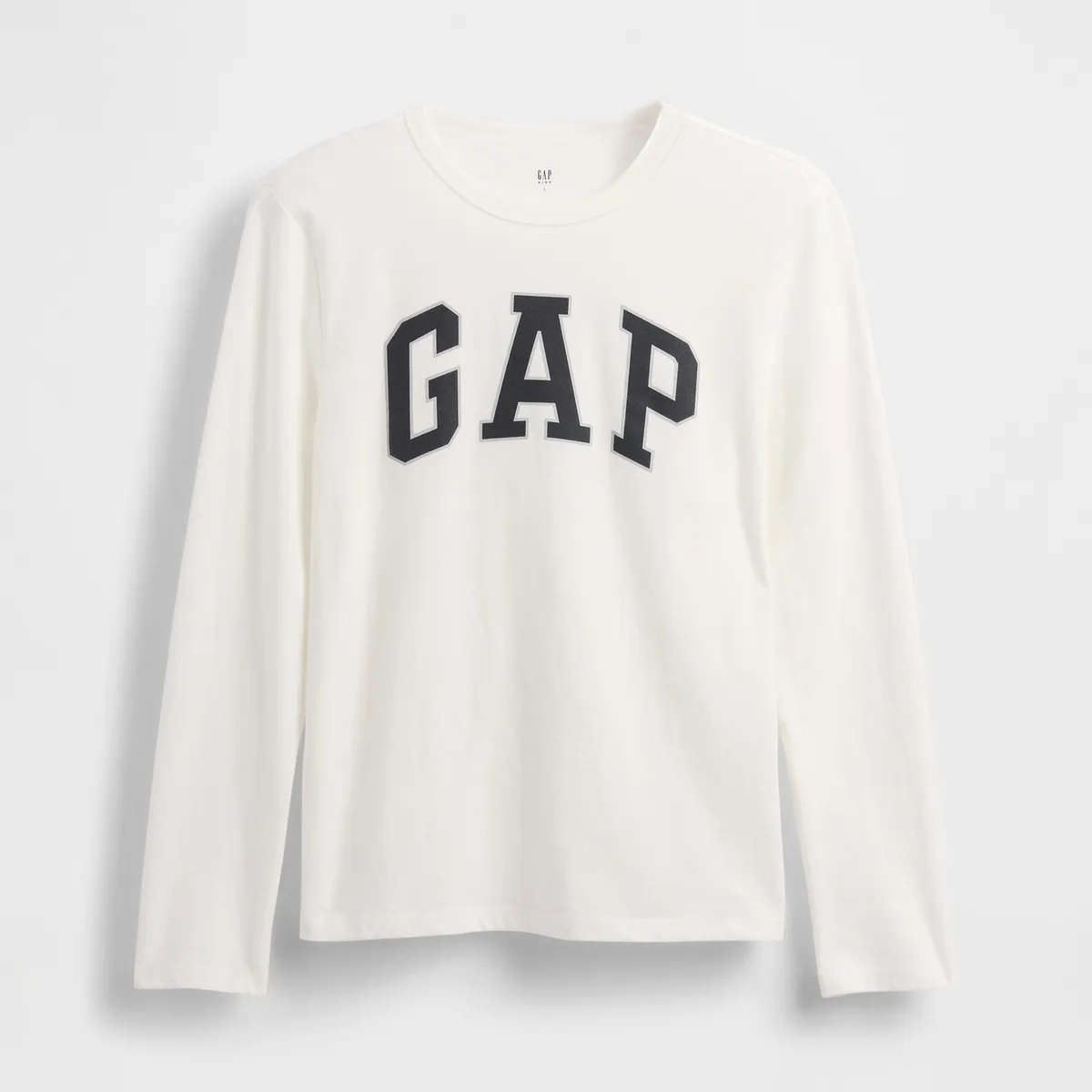 GAP - Camiseta Para Niño  con Logo Manga larga de Algodón GAP