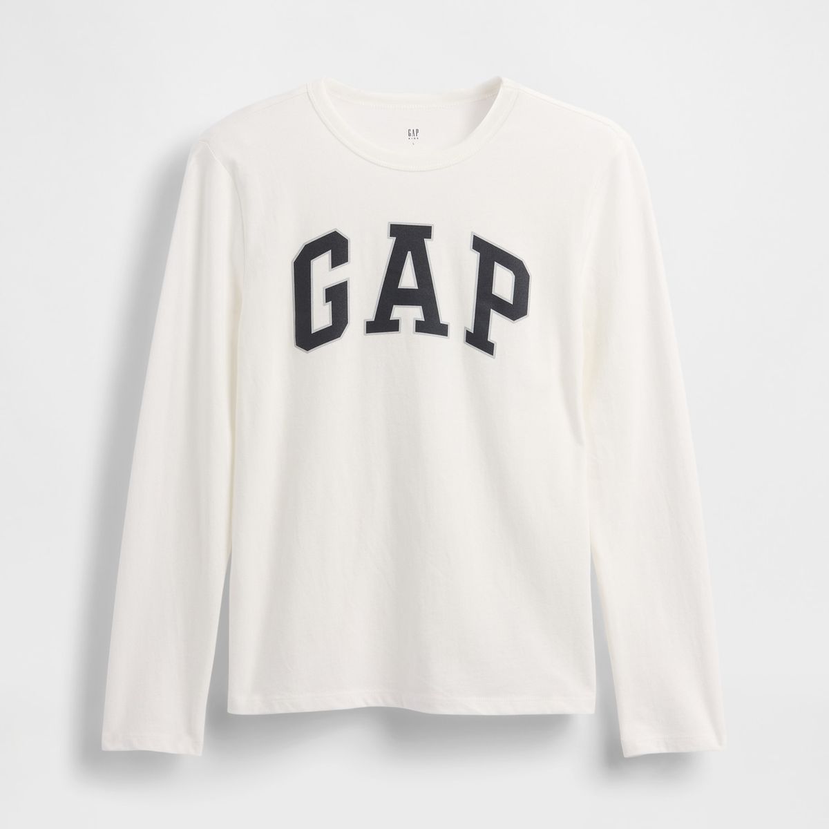 GAP - Camiseta Para Niño  con Logo Manga larga de Algodón GAP