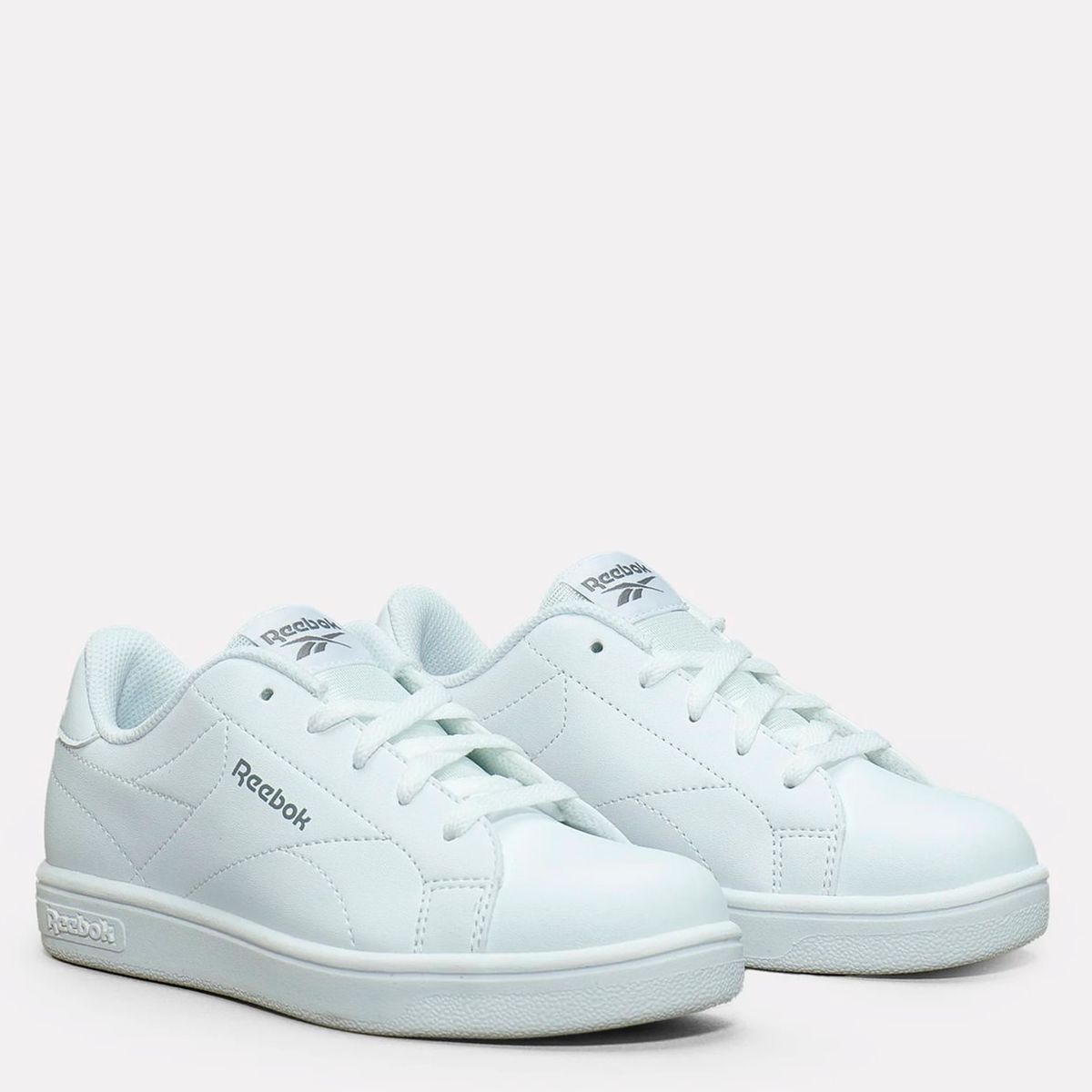 REEBOK - Tenis moda Reebok Court Clean Unisex niño Blancos