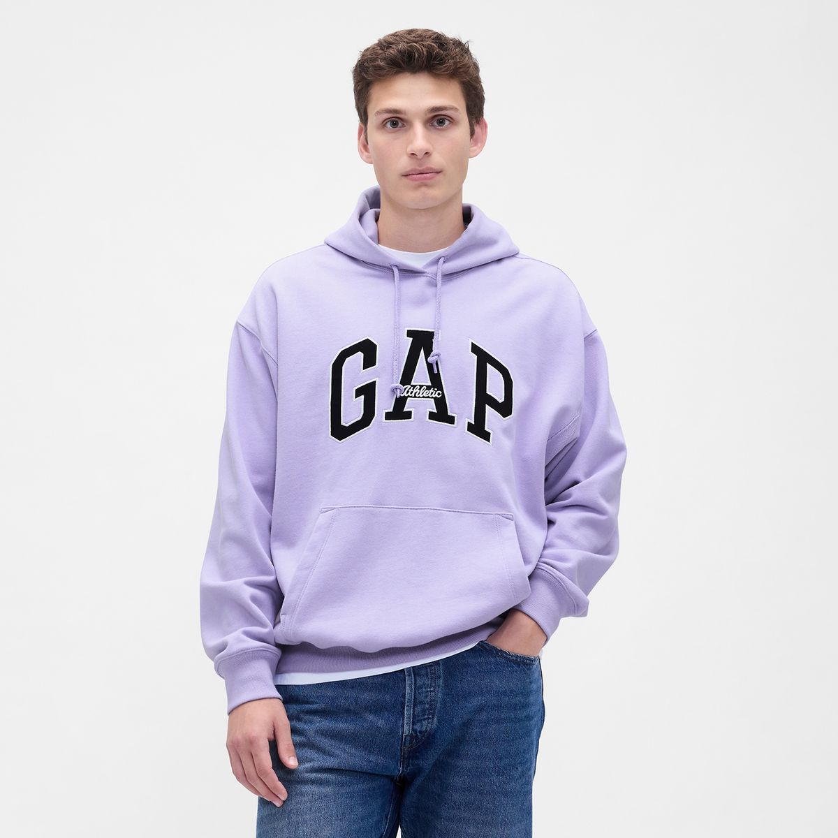 GAP - Hoodie Hombre con Logo de Algodón GAP
