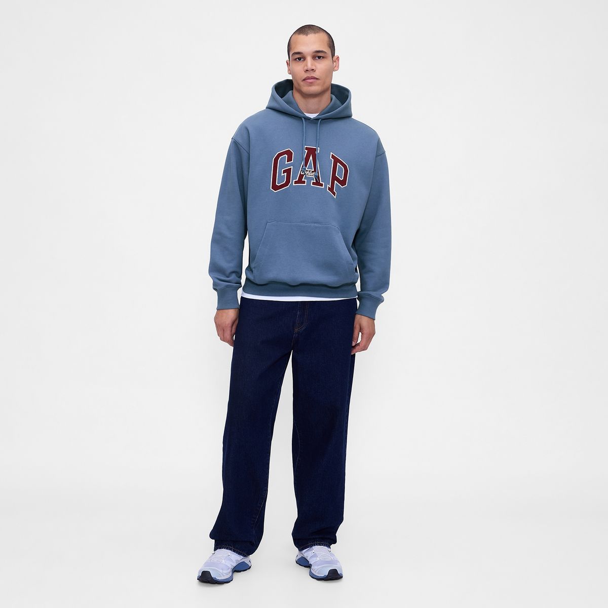 GAP - Hoodie Hombre con Logo de Algodón GAP