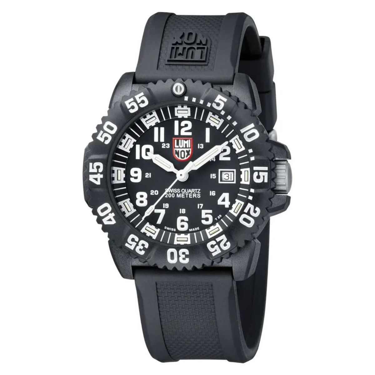  - Reloj Luminox Hombre navy . Reloj Goma Negro