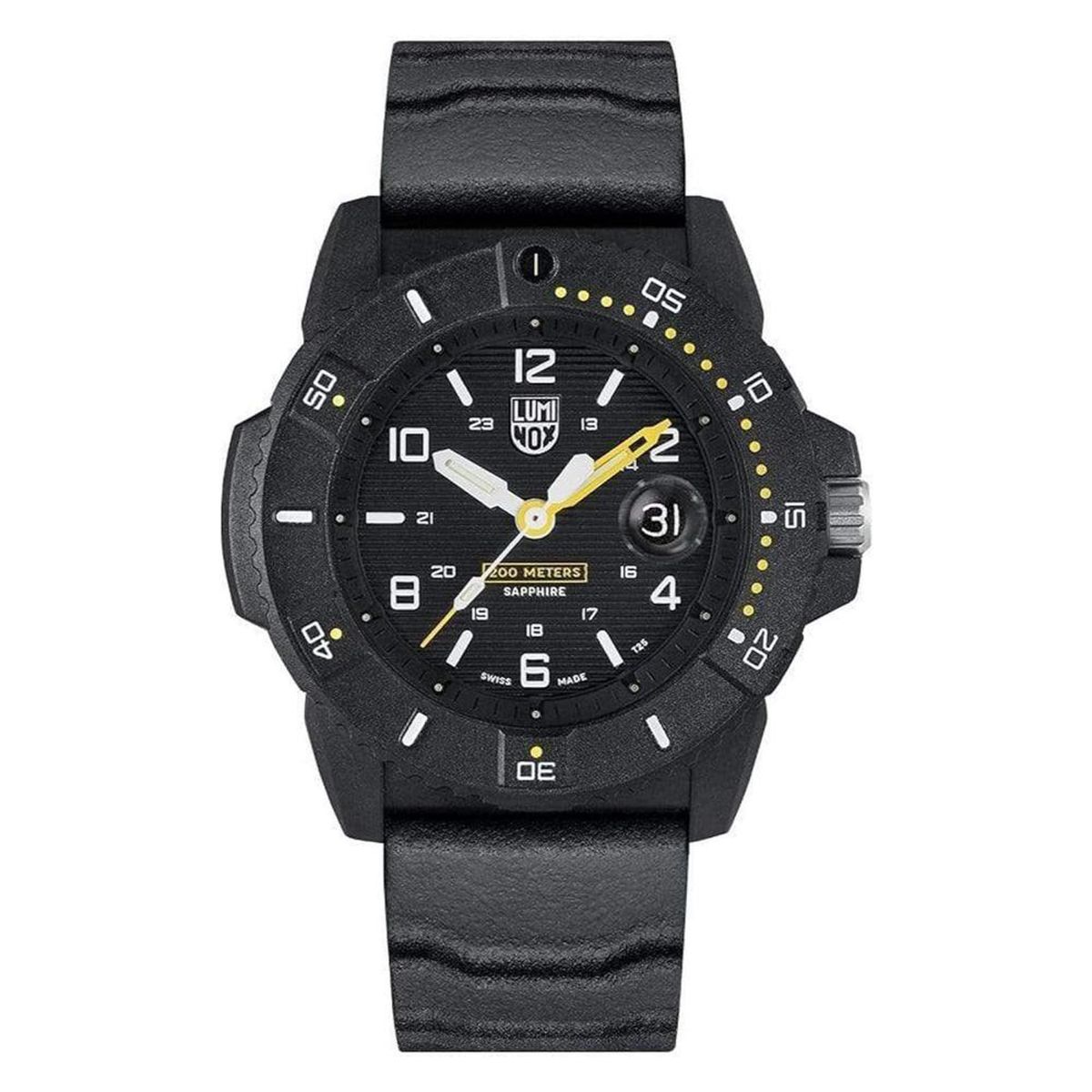  - Reloj Luminox Hombre navy . Reloj Caucho Negro
