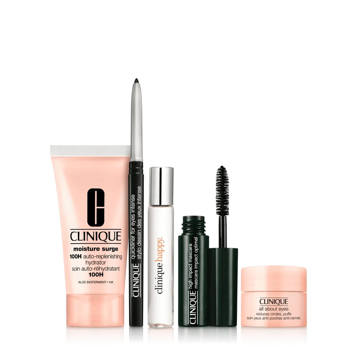 CLINIQUE - Set de maquillaje rostro Clinique Tratamiento, maquillaje y fragancias MVP's Holiday Clinique Incluye 5 productos 