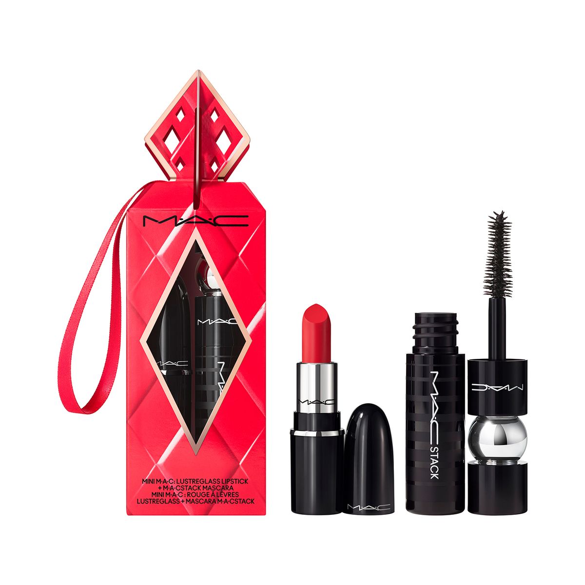 MAC COSMETICS - Set Pestañina Future Favourites Mini Lip&Eye Kit Mac Cosmetics incluye 2 productos 