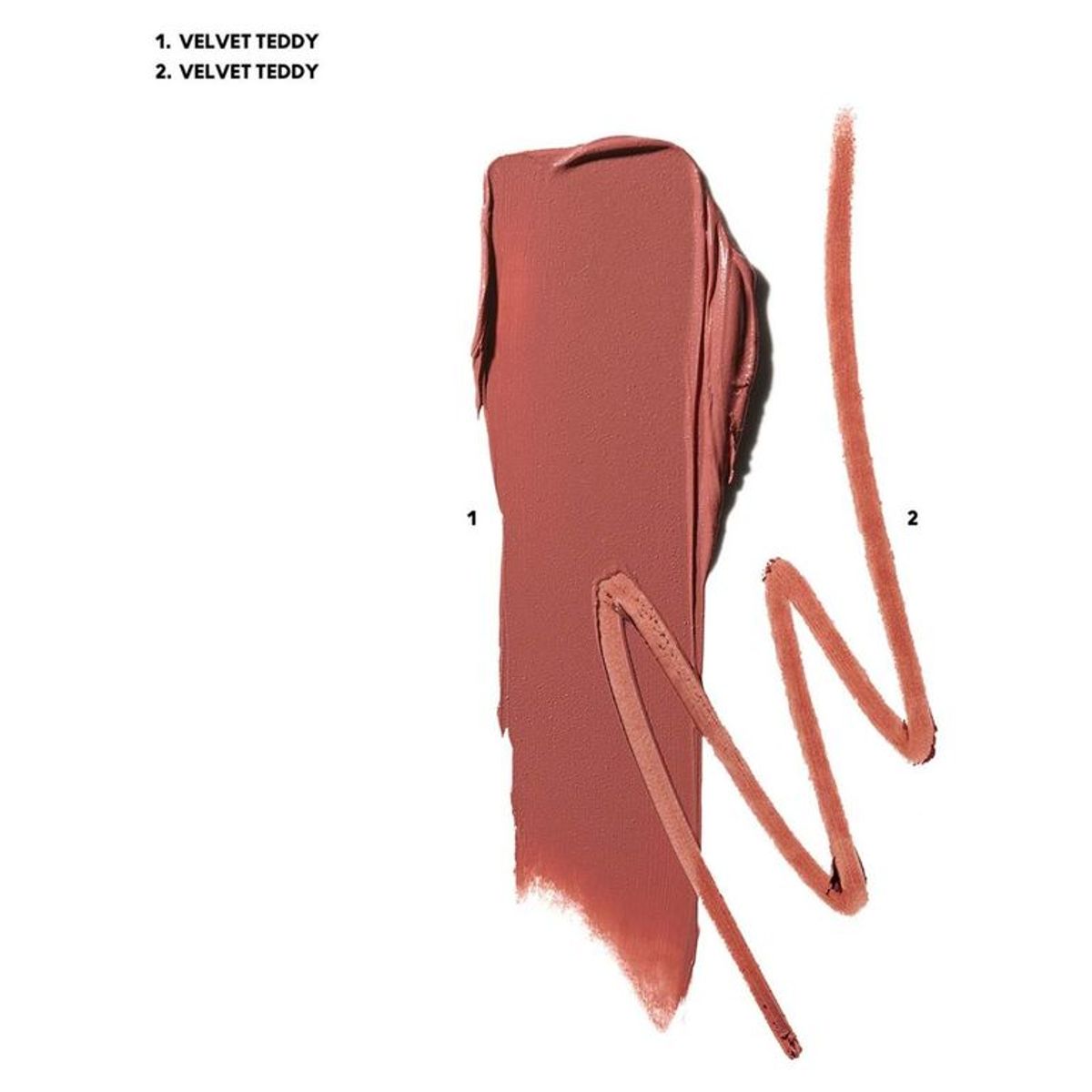 MAC COSMETICS - Set de maquillaje labios Topsy Teddy Lip kit Mac Cosmetics incluye 2 productos