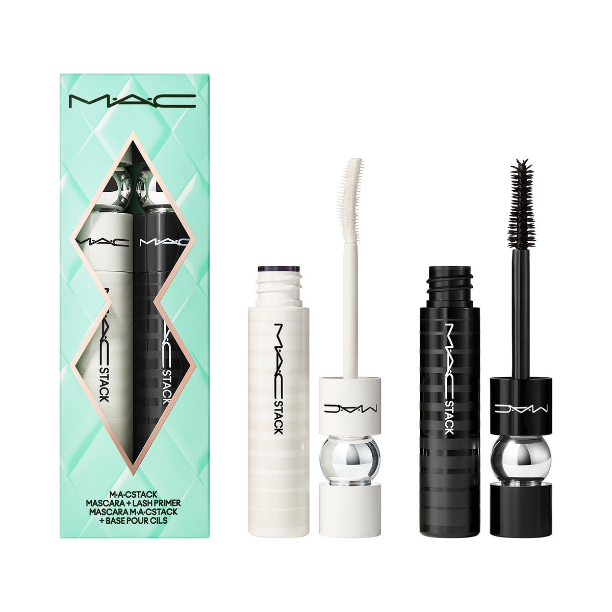 MAC COSMETICS - Set Primer para ojos Stacked to Max MACStack Lash Duo Mac Cosmetics incluye 2 productos 