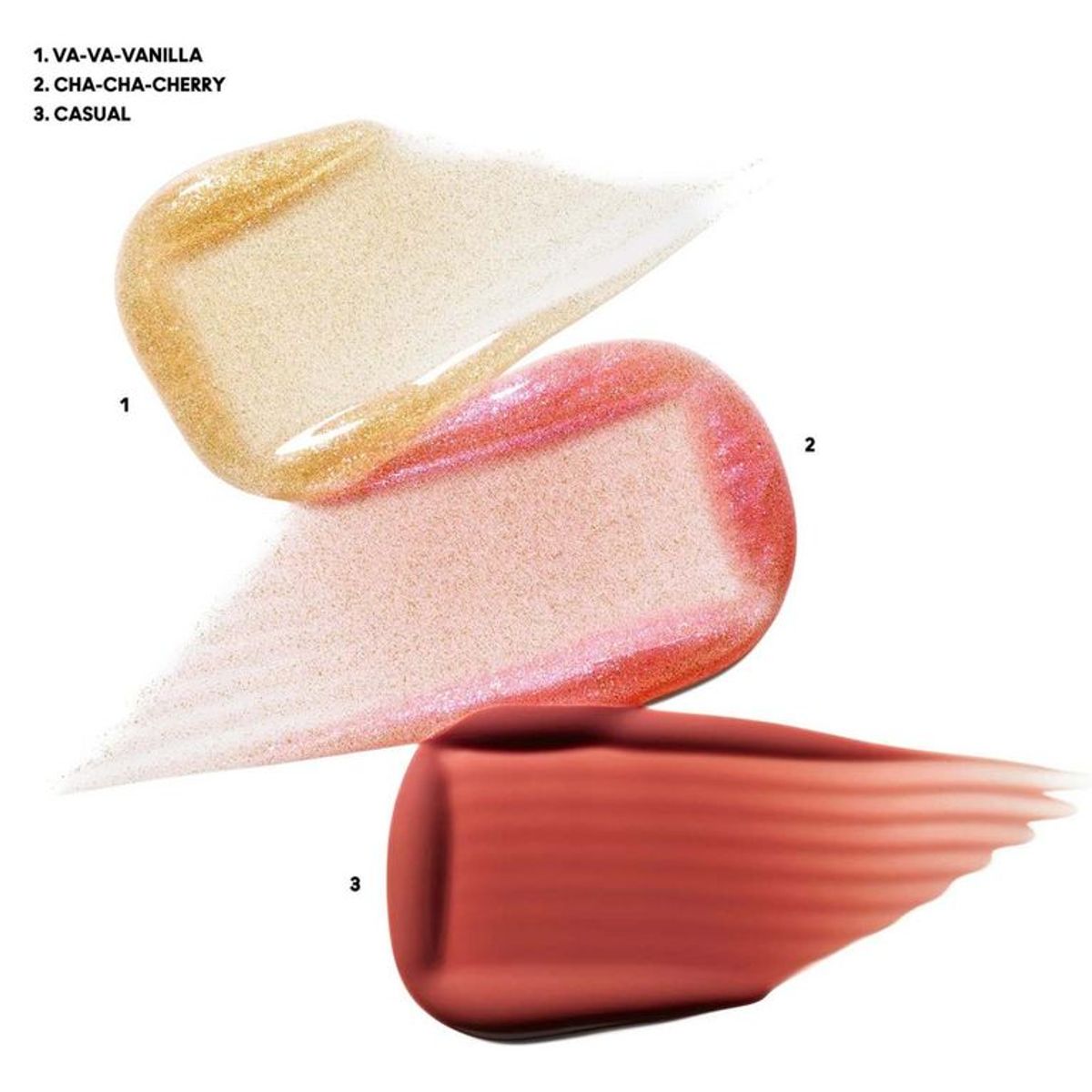 MAC COSMETICS - Set Brillo labial Gloss Enthusiast Lipglass Air trio Mac Cosmetics incluye 3 productos