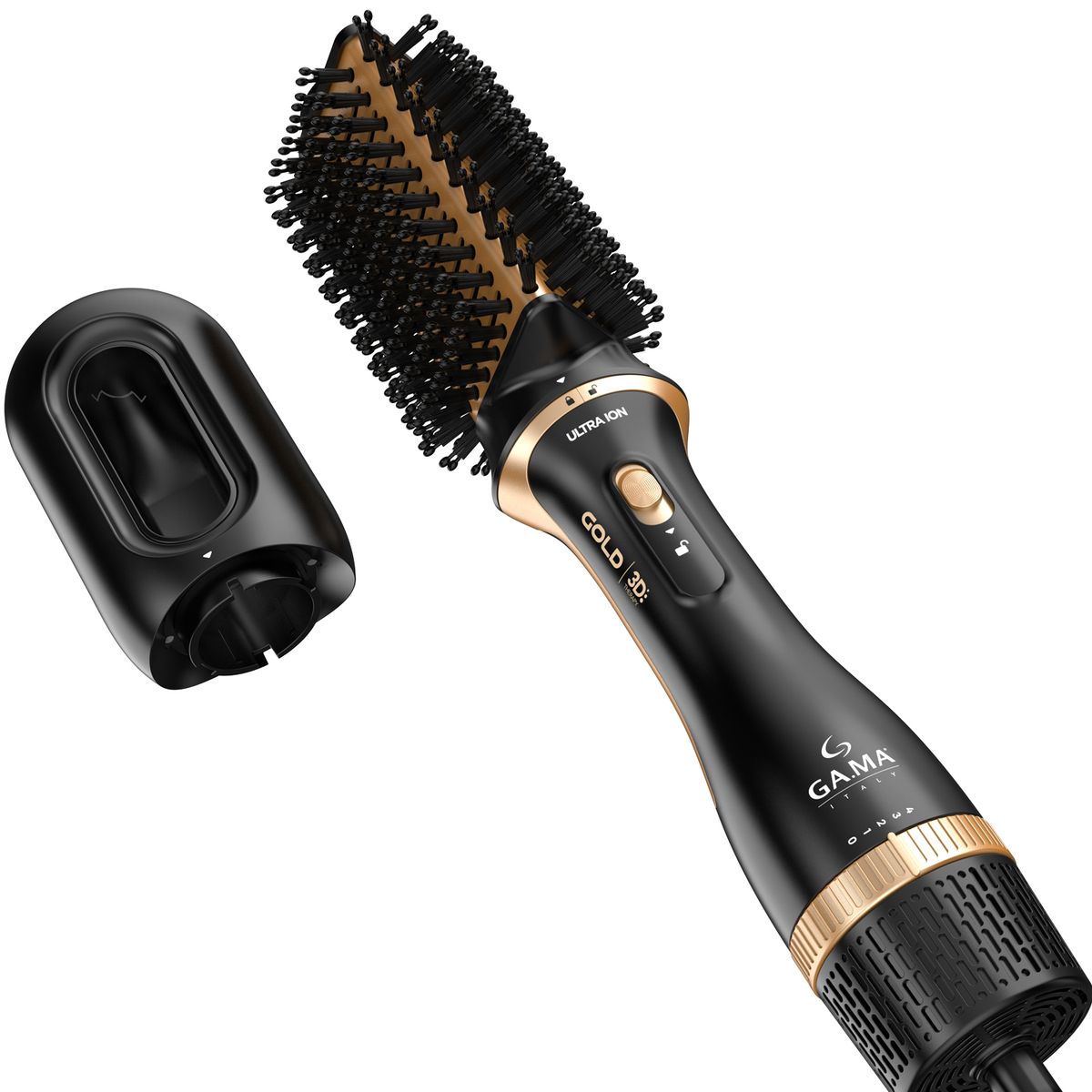 GAMA - Cepillo secador Multistyler GAMA Gold 3D 1200 W Iones DC