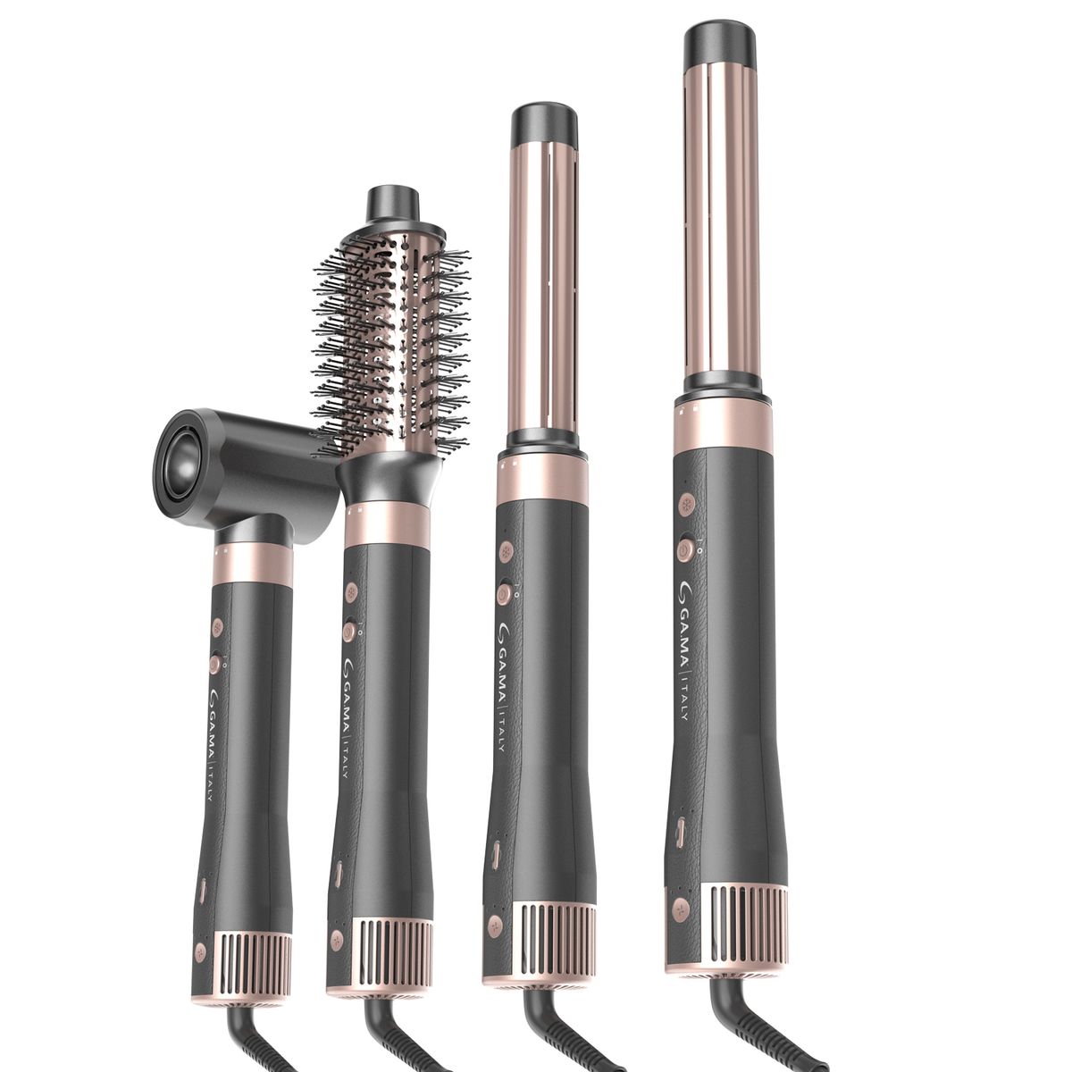 GAMA - Multiestilizador GAMA Uniq | 4 Accesorios | Seca y ondula