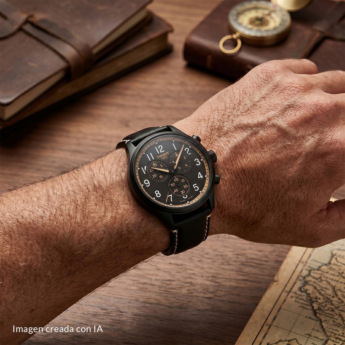 TISSOT -  Reloj Hombre Tissot Chrono Xl Vintage T116.617.36.052.02