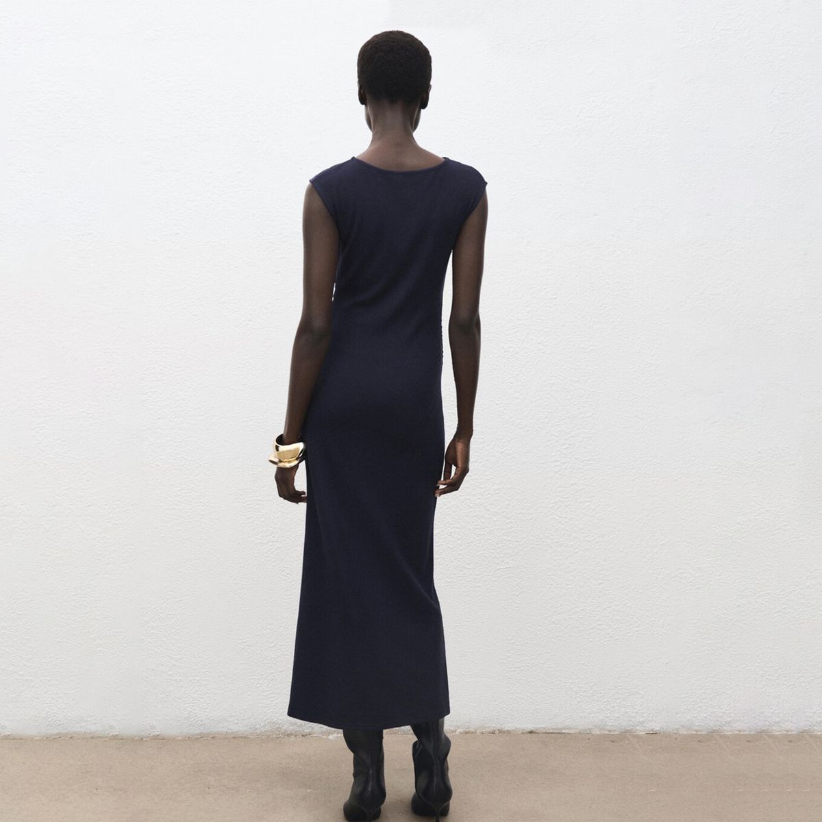 MANGO - Vestido Mujer Medio Casual Mango 