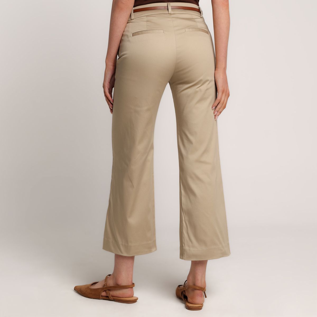 BASEMENT - Pantalón Recto Mujer Basement