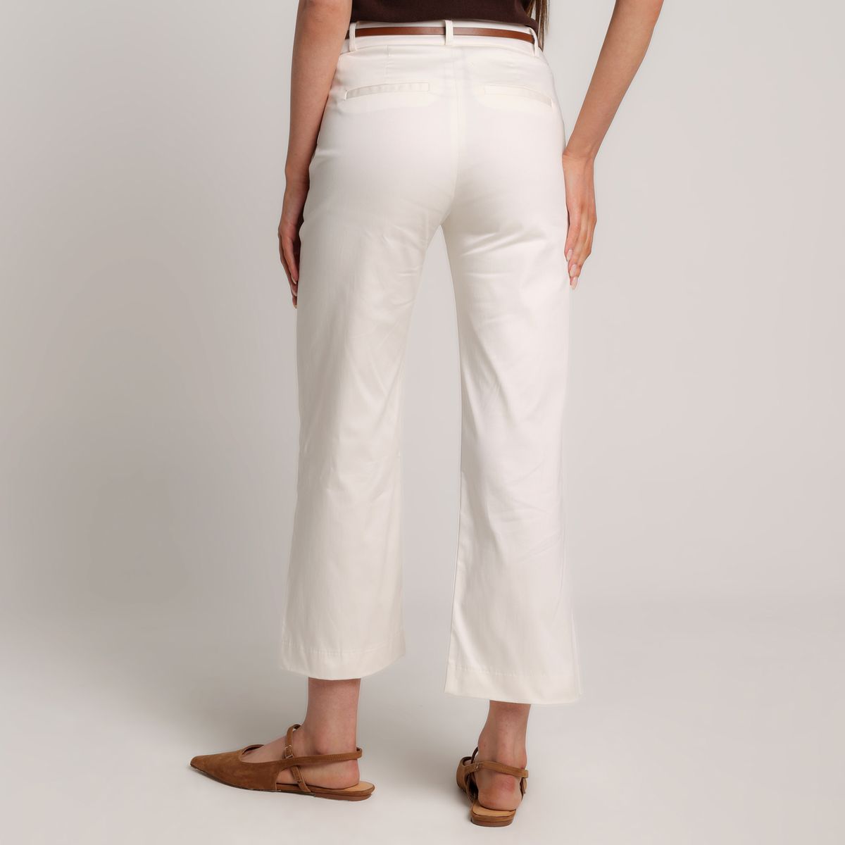 BASEMENT - Pantalón Recto Mujer Basement