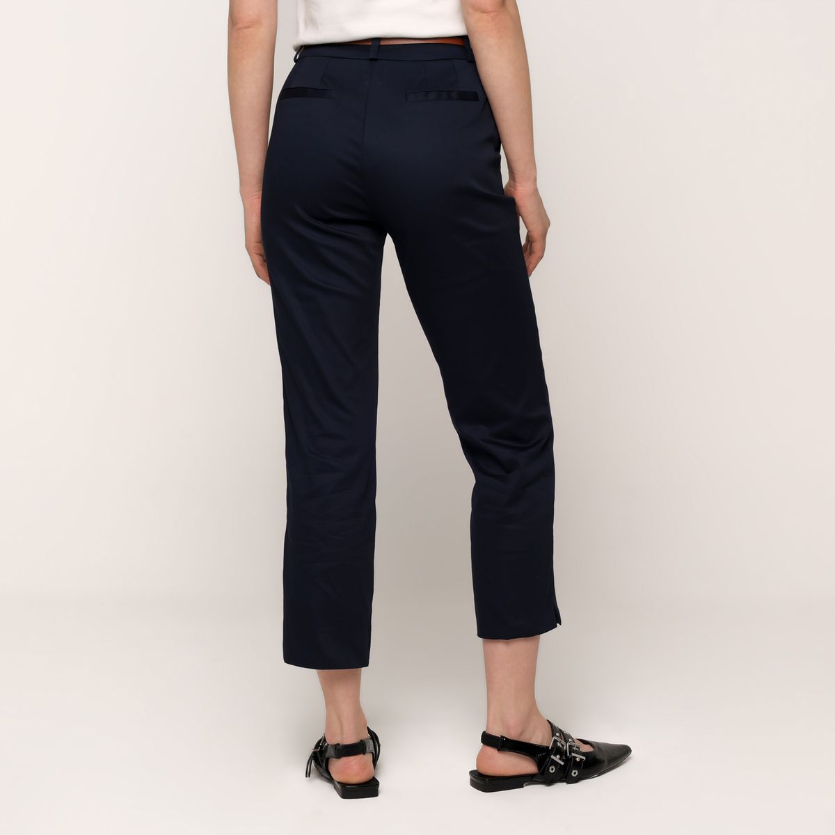 BASEMENT - Pantalón Wide leg Mujer Tiro alto Basement 