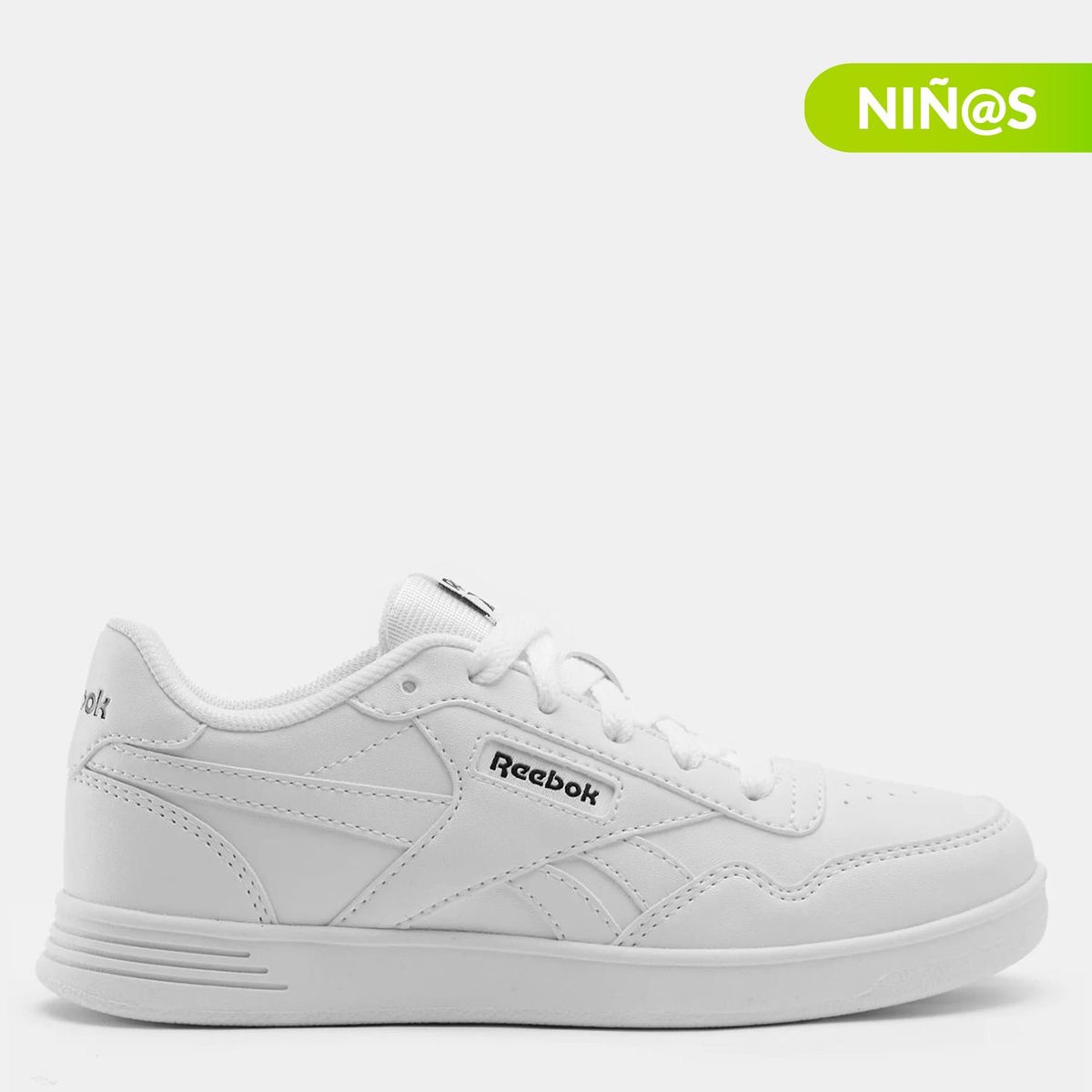 REEBOK - Tenis moda Reebok Court Advance Niño Blanco