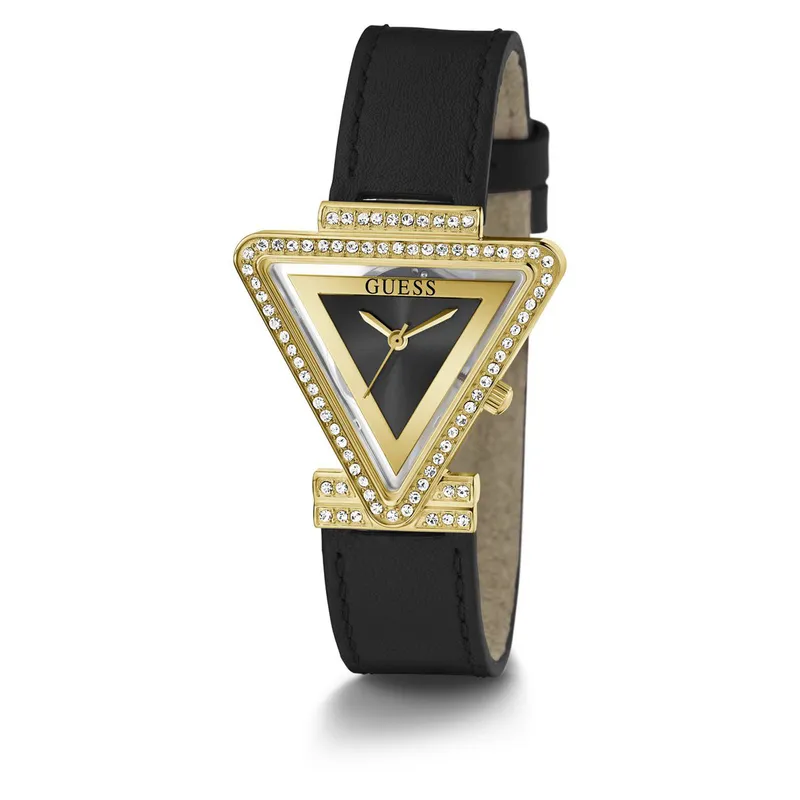 GUESS - Reloj Guess Mujer Fame. Reloj Cuero Negro GW0504L5