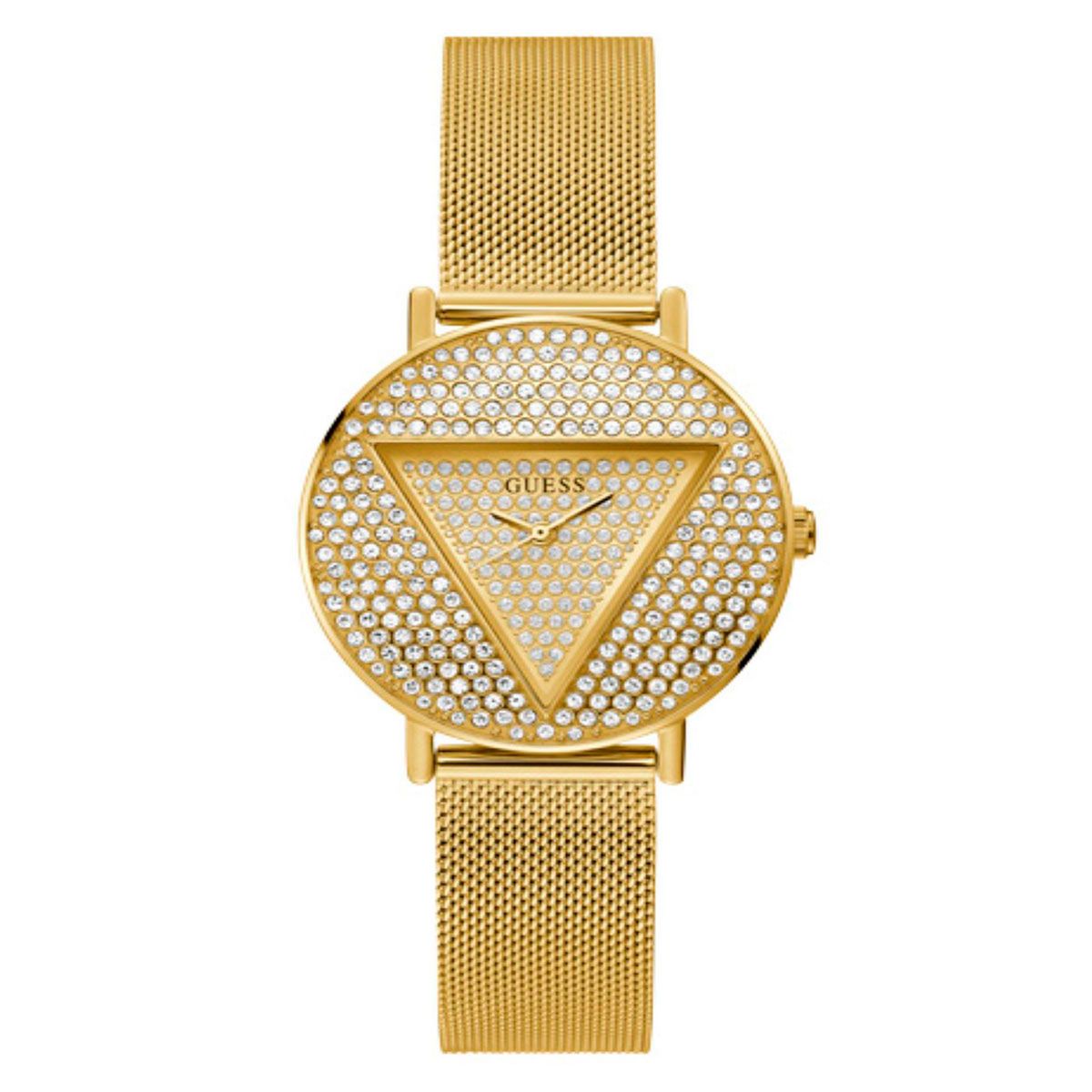 GUESS - Reloj Guess Mujer Iconic. Reloj Acero Inoxidable Dorado GW0477L2