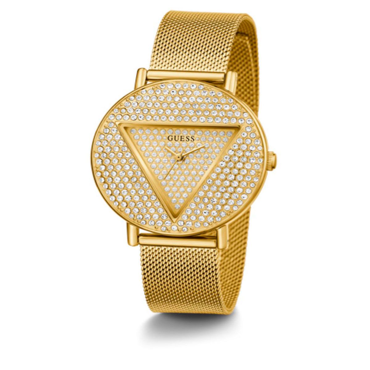 GUESS - Reloj Guess Mujer Iconic. Reloj Acero Inoxidable Dorado GW0477L2