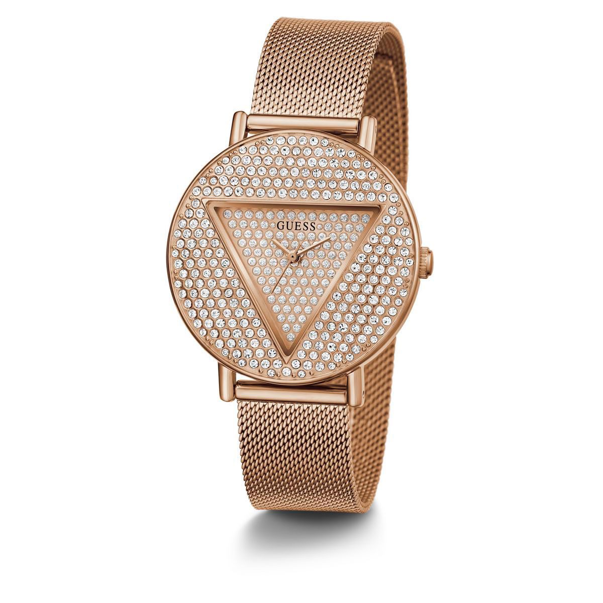GUESS - Reloj Guess Mujer Iconic. Reloj Acero Inoxidable Oro Rosa GW0477L3
