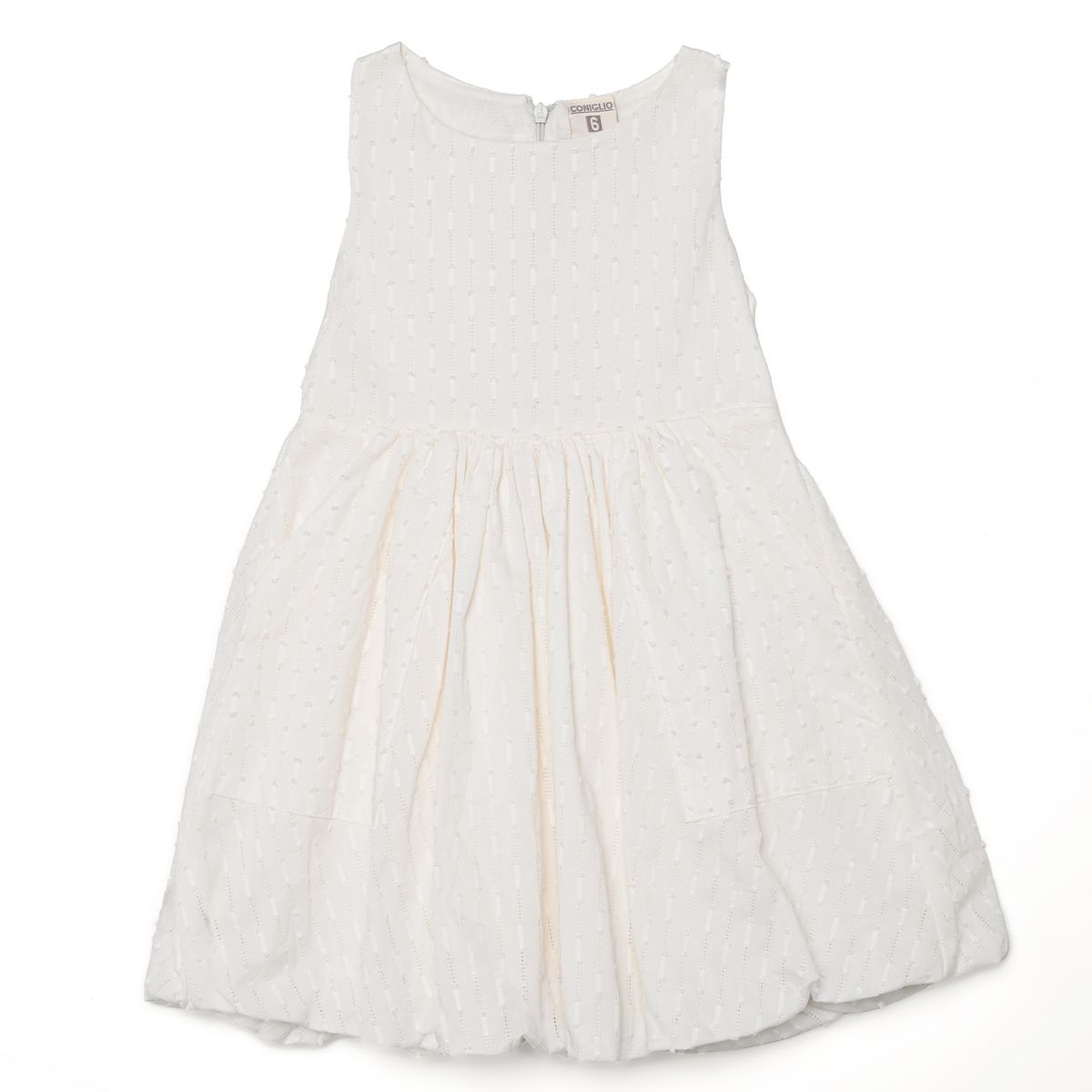 CONIGLIO - Vestido Para Niña de Algodón Coniglio