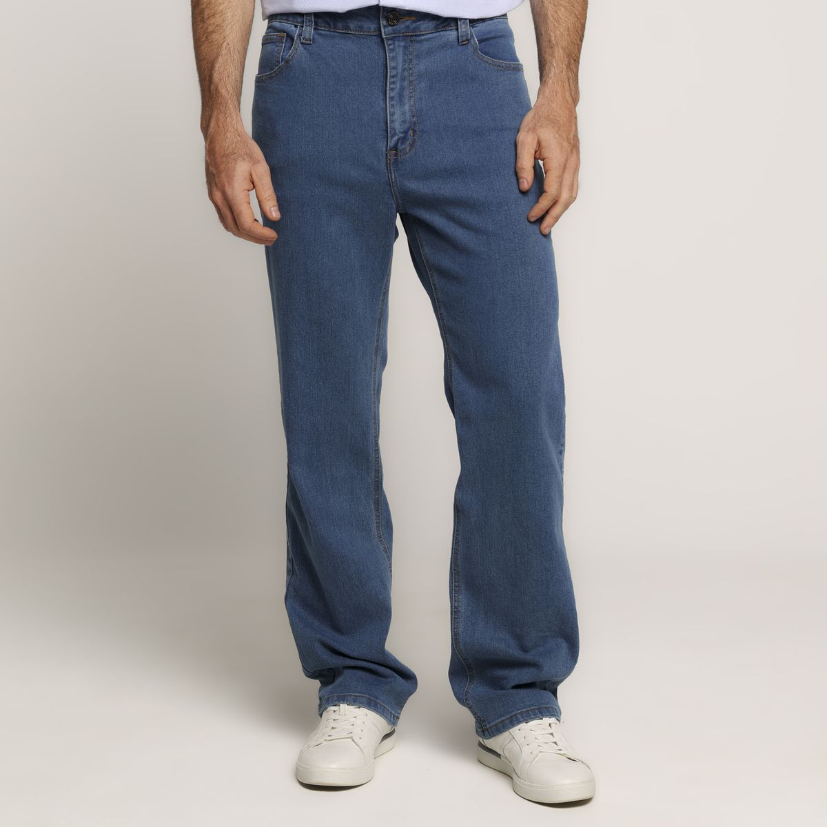 NEWPORT - Jean 5 Bolsillos Hombre Recto de Algodón Newport